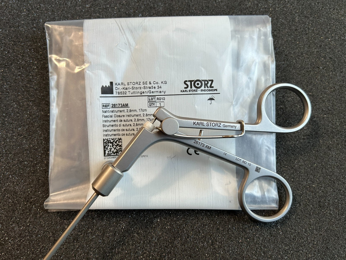 Karl Storz 26173AM Closure Instrument 2.8mm, 17cm Working Length
