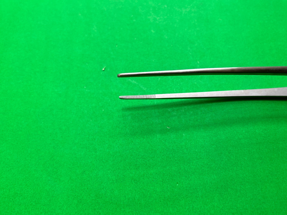 Pilling 35-1858 Debakey Tissue Forceps Straight 1mm Tip, 7-3/4"