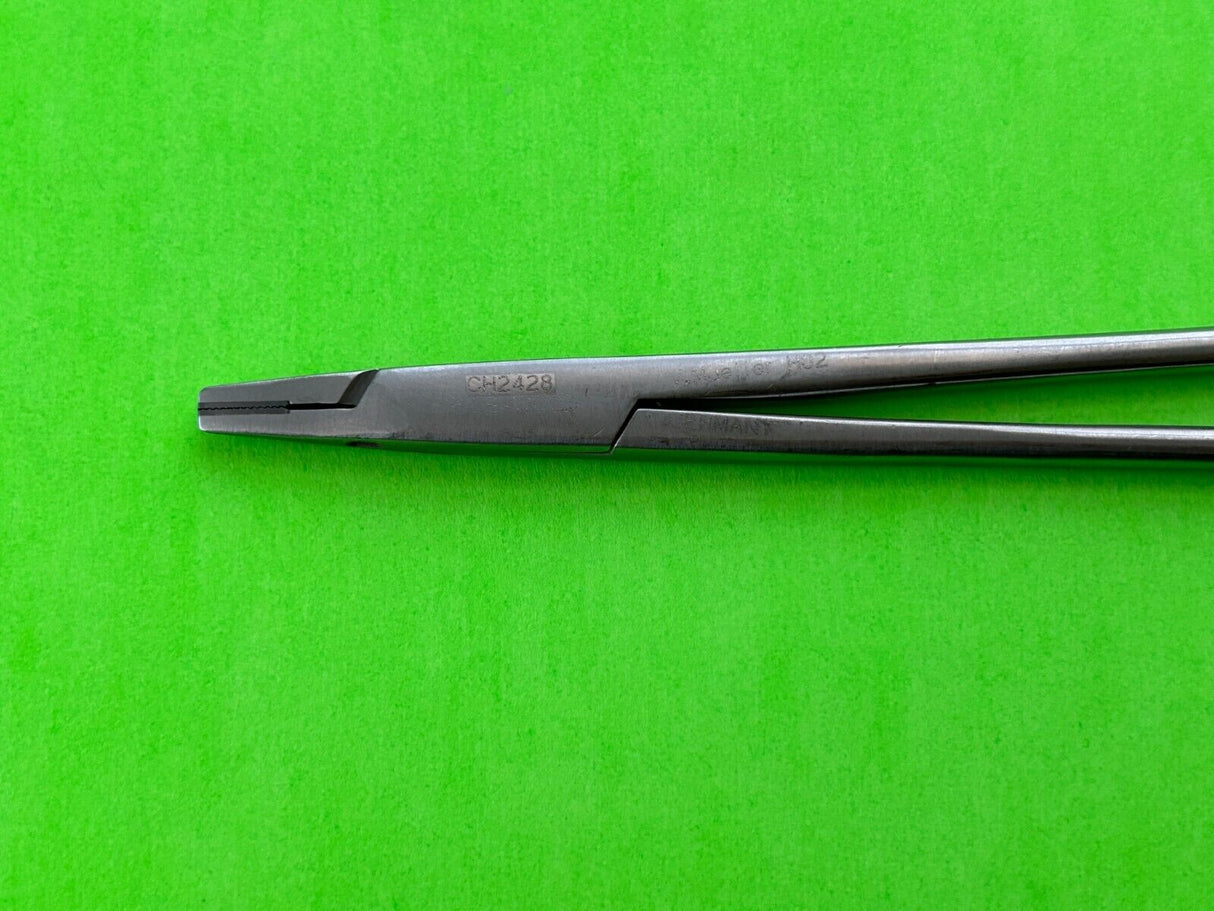 V.Mueller Surgical 11-3/4" TC Vital Crile-Wood Needle Holder, Str Jaw