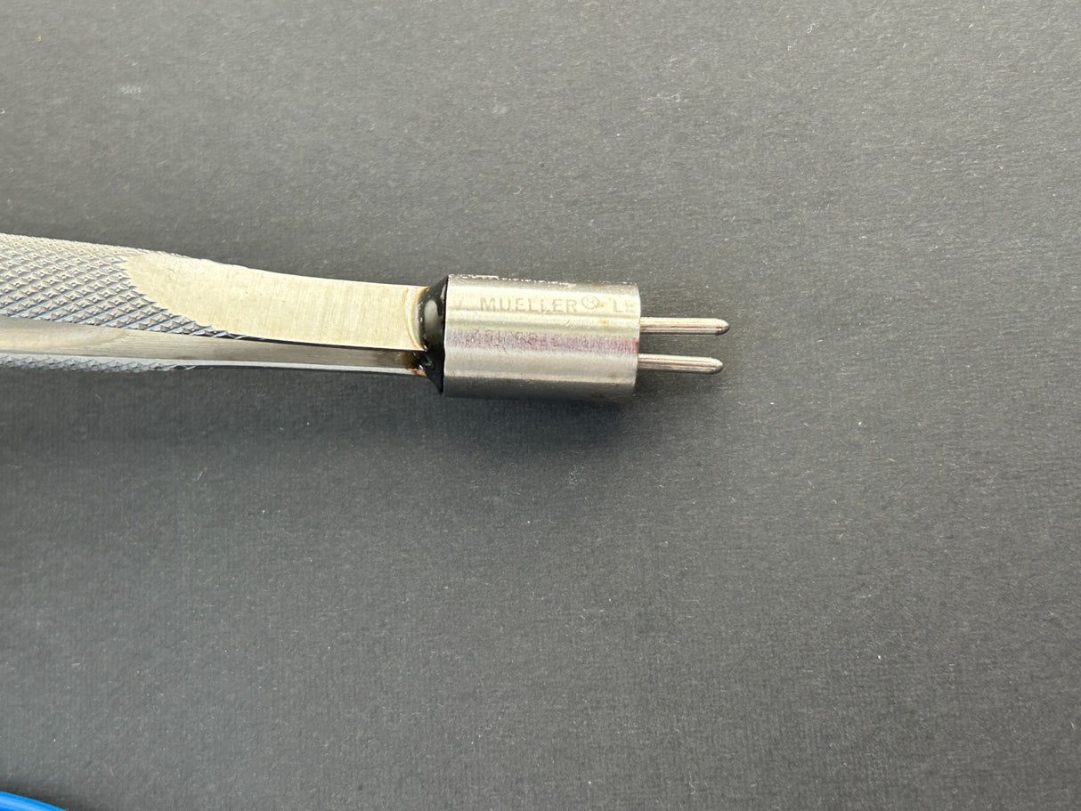 V.Mueller NL 3785 152 Transphenoidal Bipolar Forceps 0.7mm W/ Free Cable