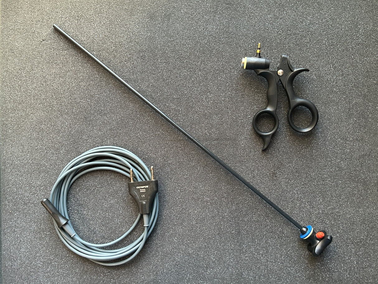 Olympus Autoclavable Bipolar Handle w/ Outer Sheath & A60003C BiPolar Cable