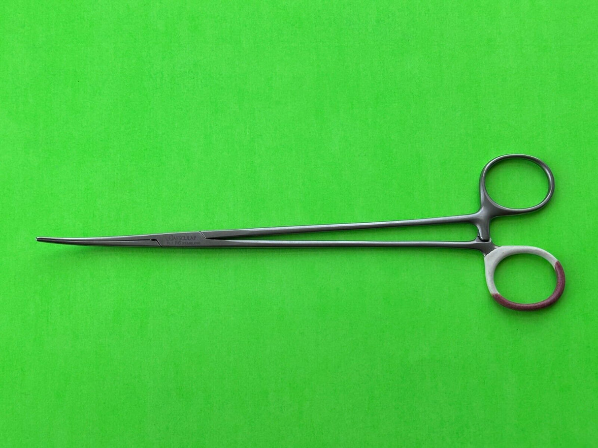 Aesculap Surgical 8-3/4" Curved Forceps