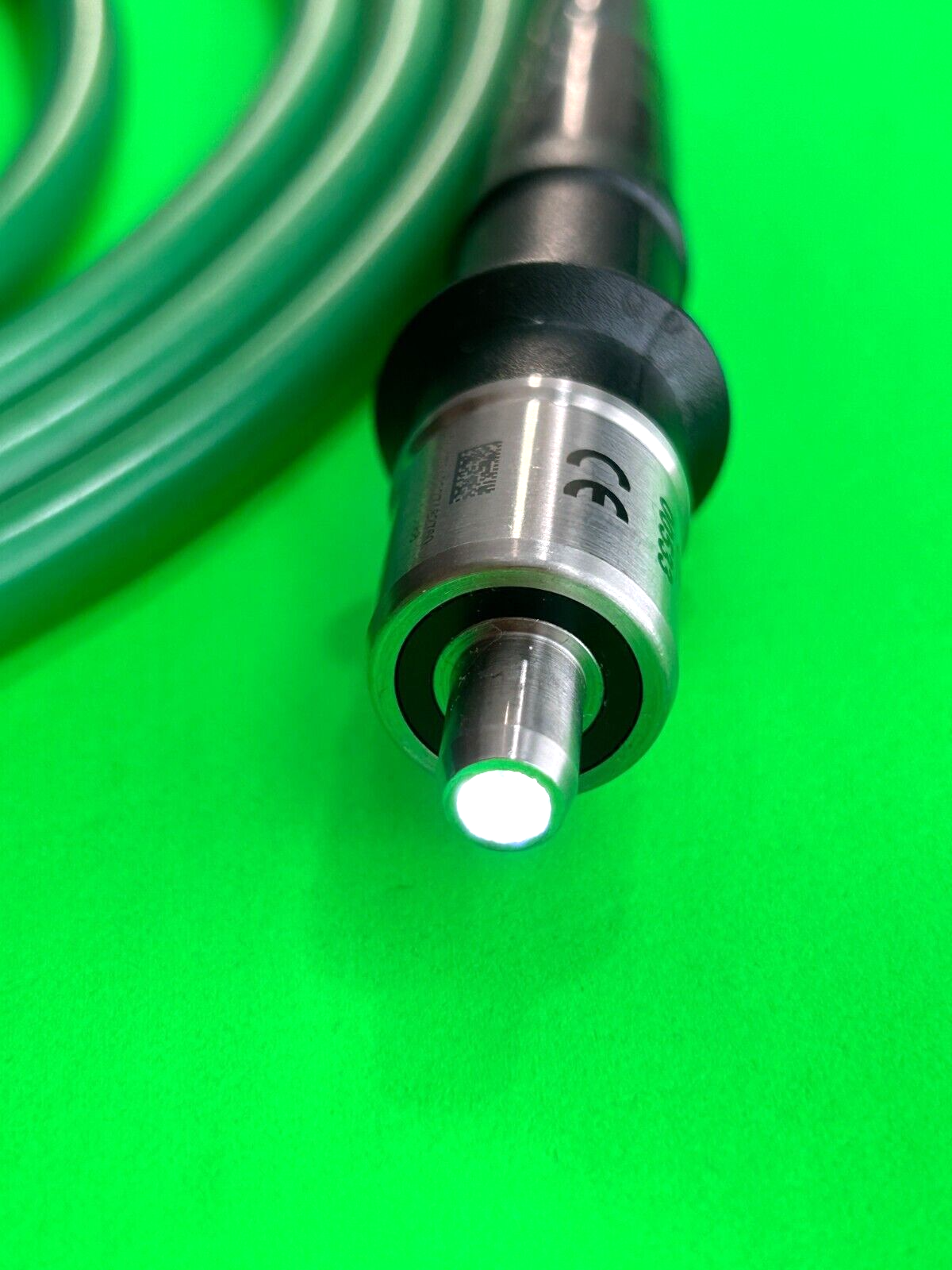 Stryker 0233-050-490 Fiber Optic Green Cable 5mm x 3.05mm x 10ft