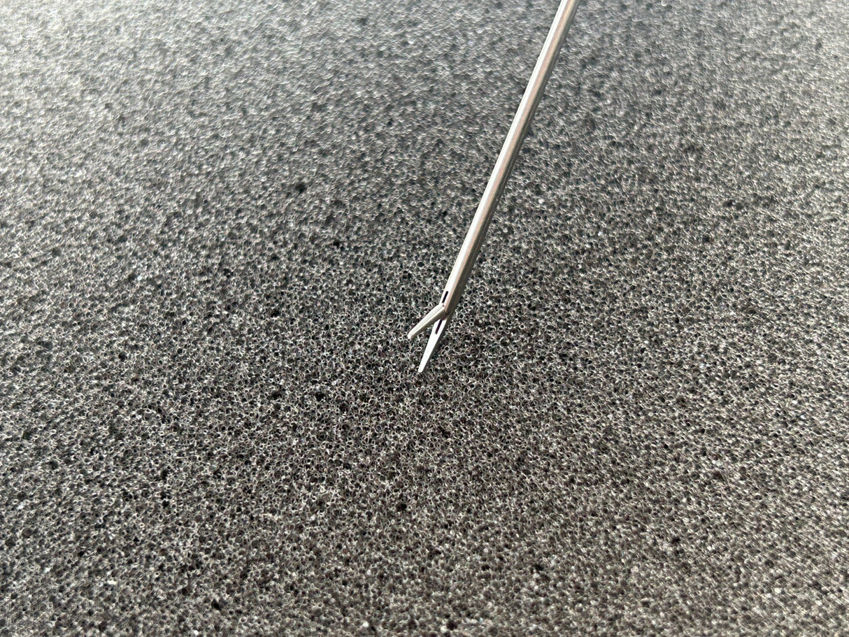 Karl Storz 221110 Ear Forceps, 1 x 4.5 mm, 8 cm, Smooth Jaw