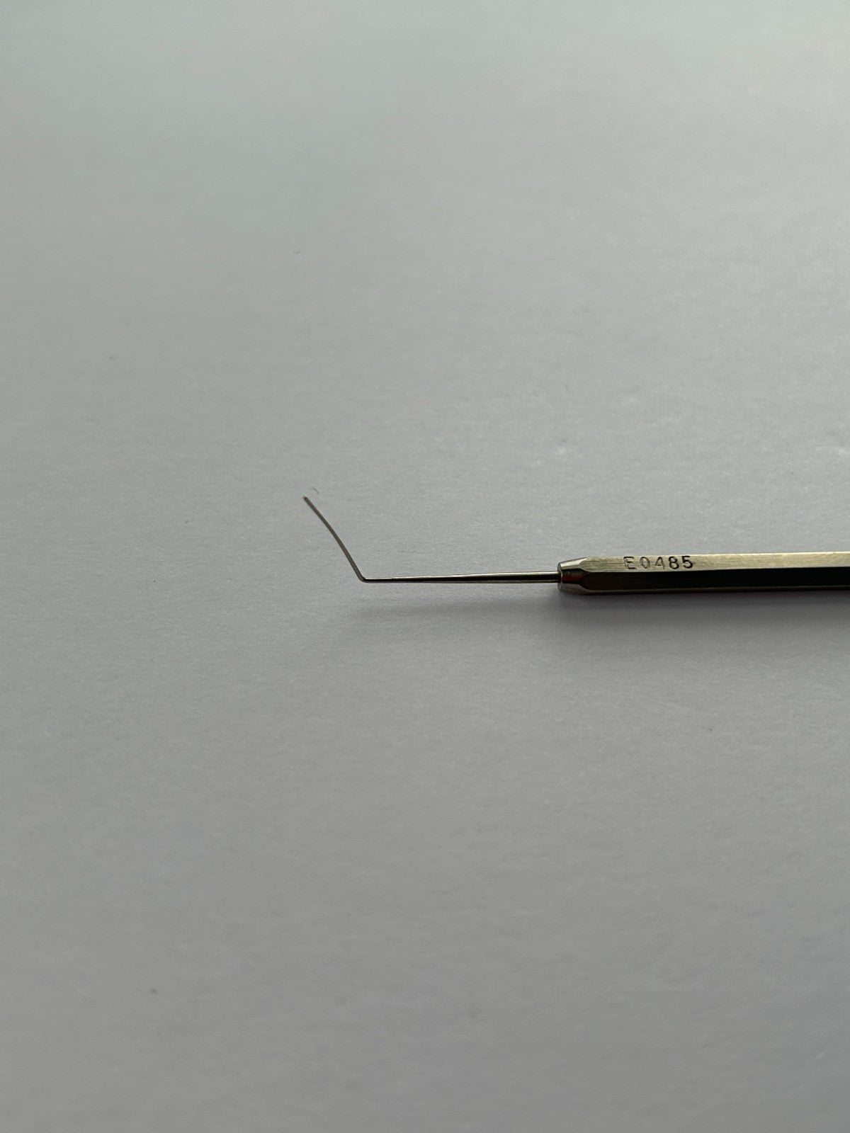 Karl Storz E0485 Barraquer Iris Angled Tip, 0.5mm x 15mm