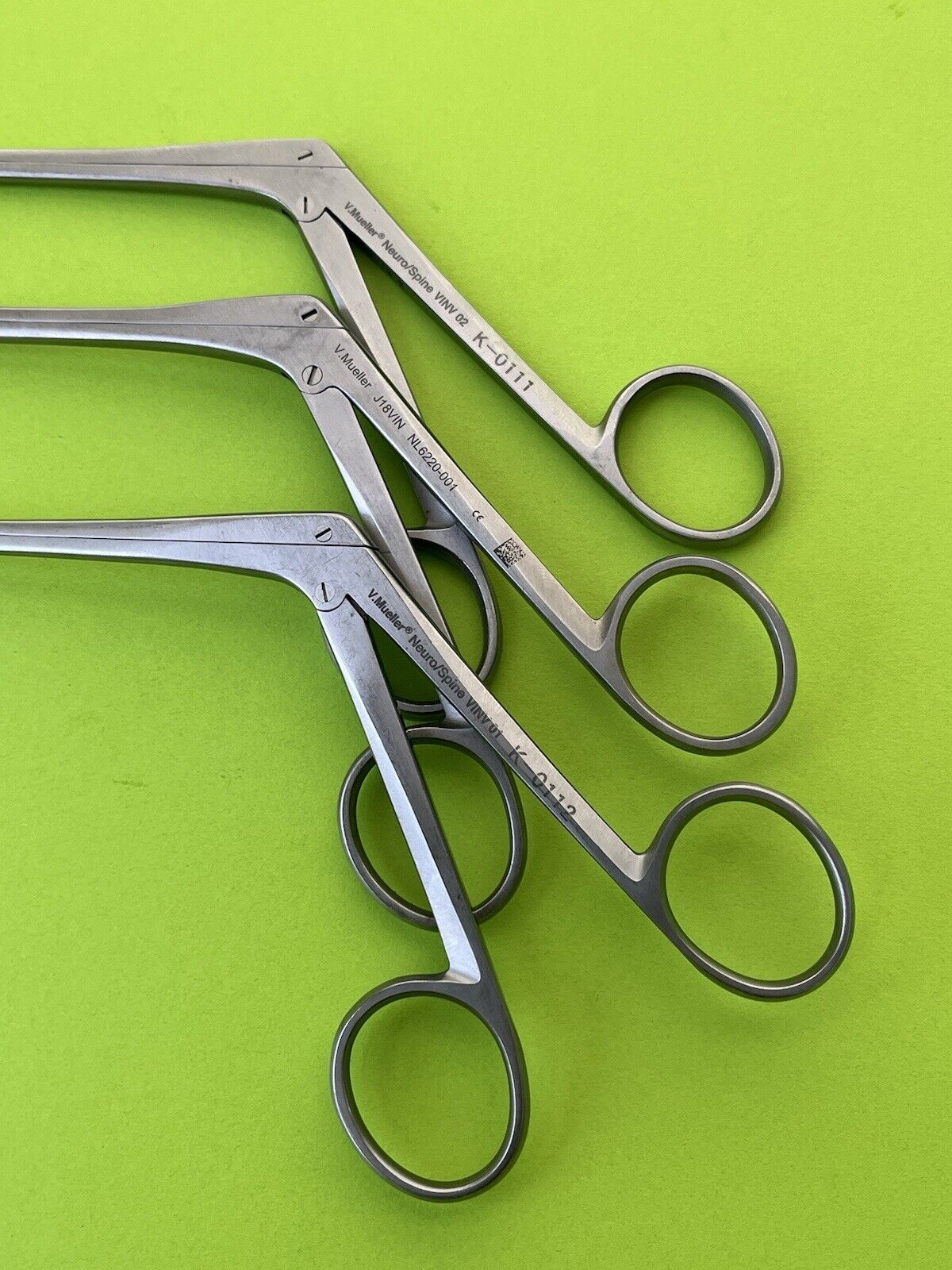 V.Mueller Surgical Set of 3 Rongeurs
