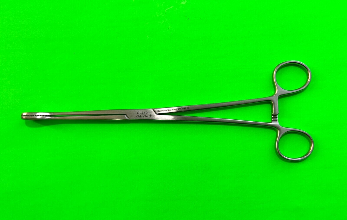 V.Mueller GL650 Foerster Straight Sponge Forceps 9-3/4"