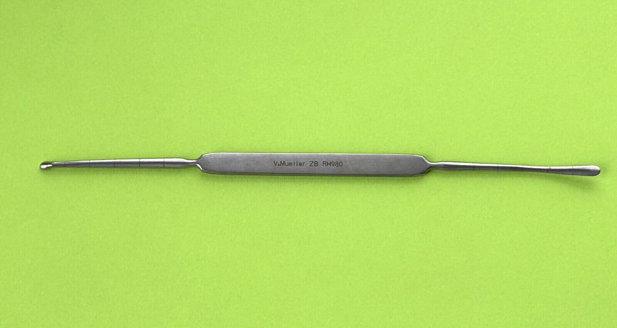 V.Mueller Surgical 9" Double Ended Cottle Elevator