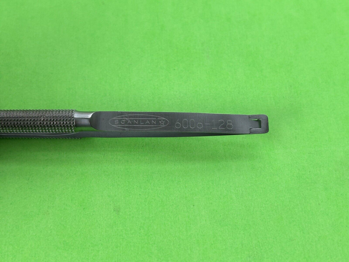 Scanlan Surgical 9" Diamond Dust Jacobson Microsurgical Needle Holder With Lock