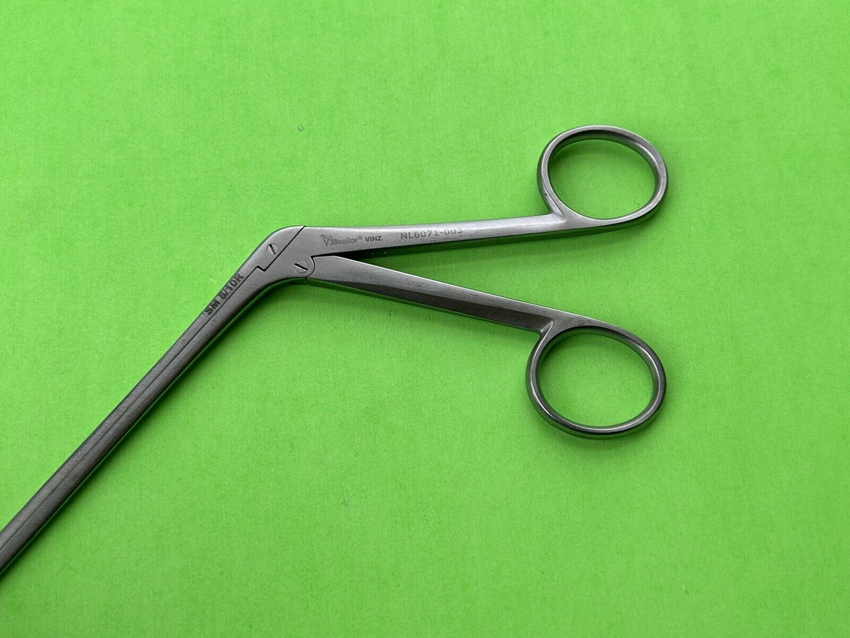 V.Mueller Surgical Spinal Rongeur Serrated 3mm x 12mm Curved Up