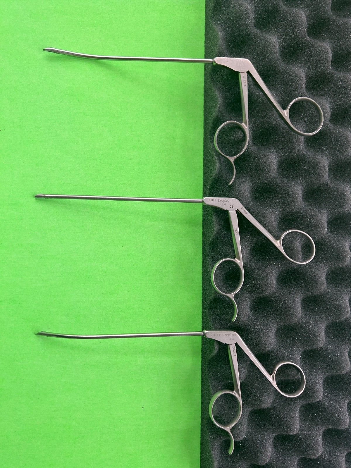 Conmed Linvatec Surgical Set of 3 SHUTT Concept Arthroscopy Forceps 3.4mm