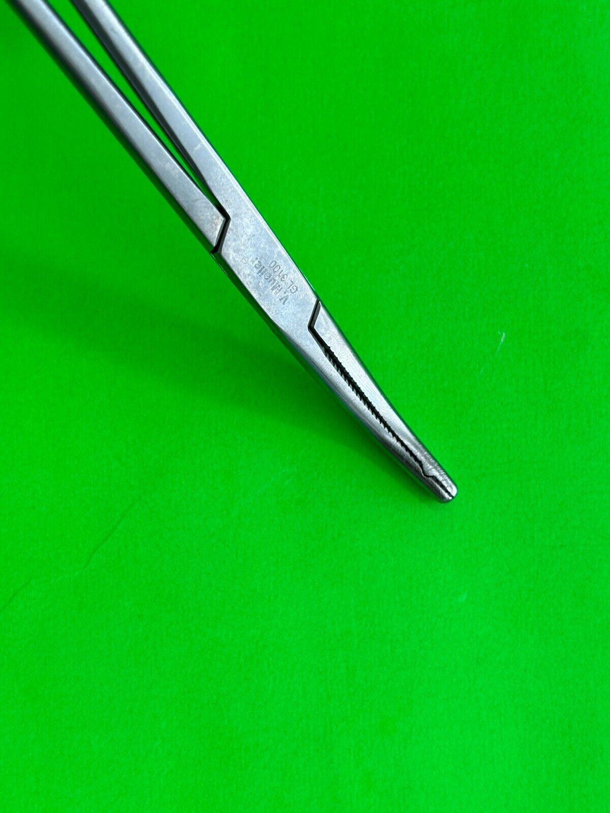 V.Mueller Surgical GL3100 Heany Hysterectomy Forceps, curved 21cm