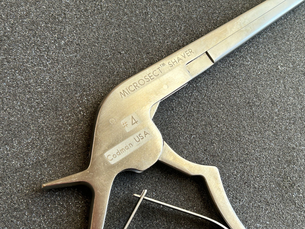 Codman 47-5033 MicroSect Shaver Rongeur, Size #4, 3mm, 45°