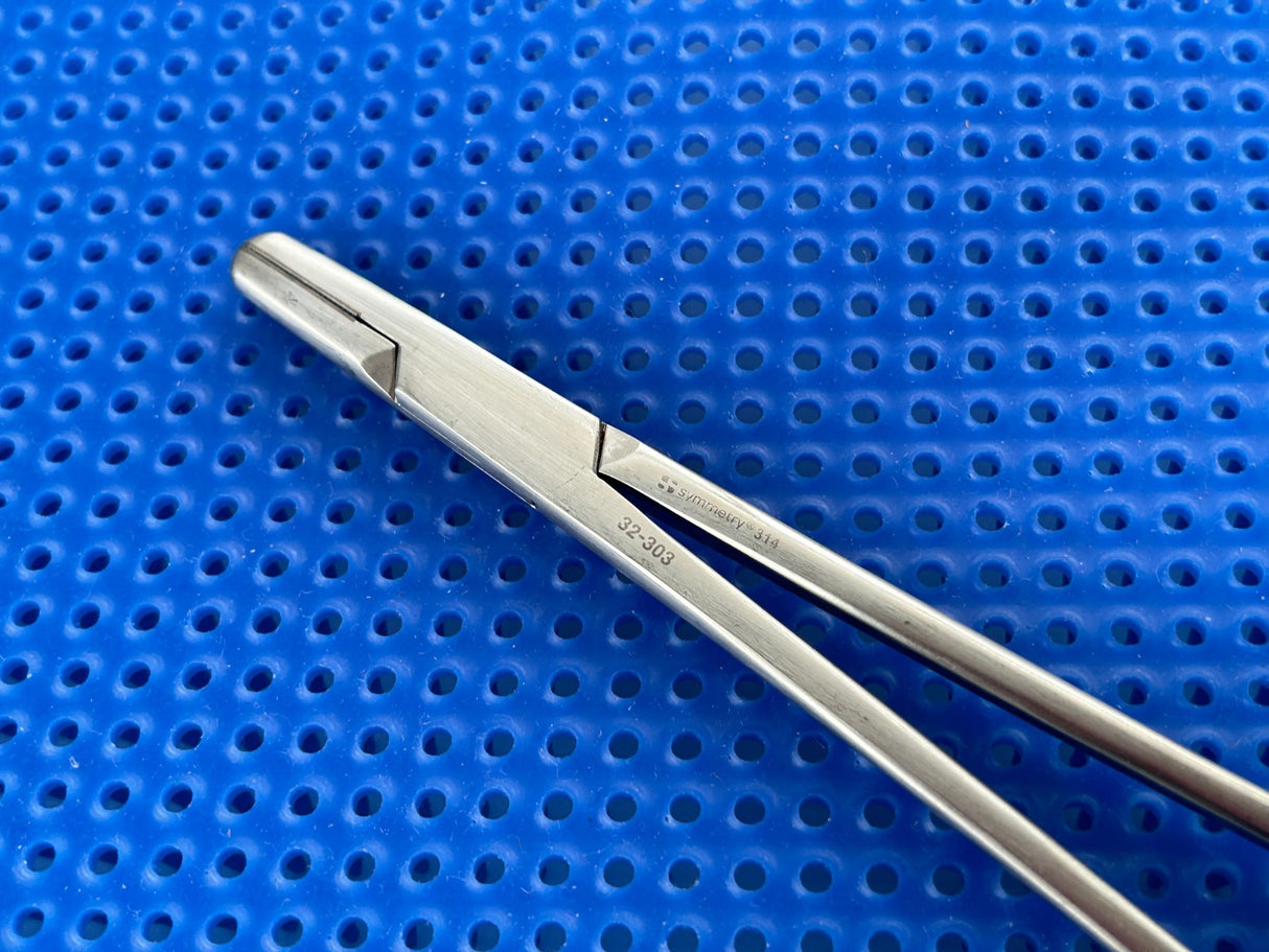 Symmetry Surgical 32-303 Needle Holder; Sternal; Tungsten Carbide; 7 2/3 in