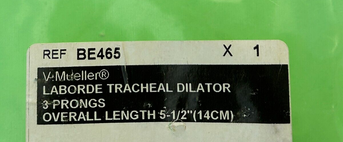 V.Mueller Surgical 5-1/2" Laborde Tracheal Dilator 3-Prongs
