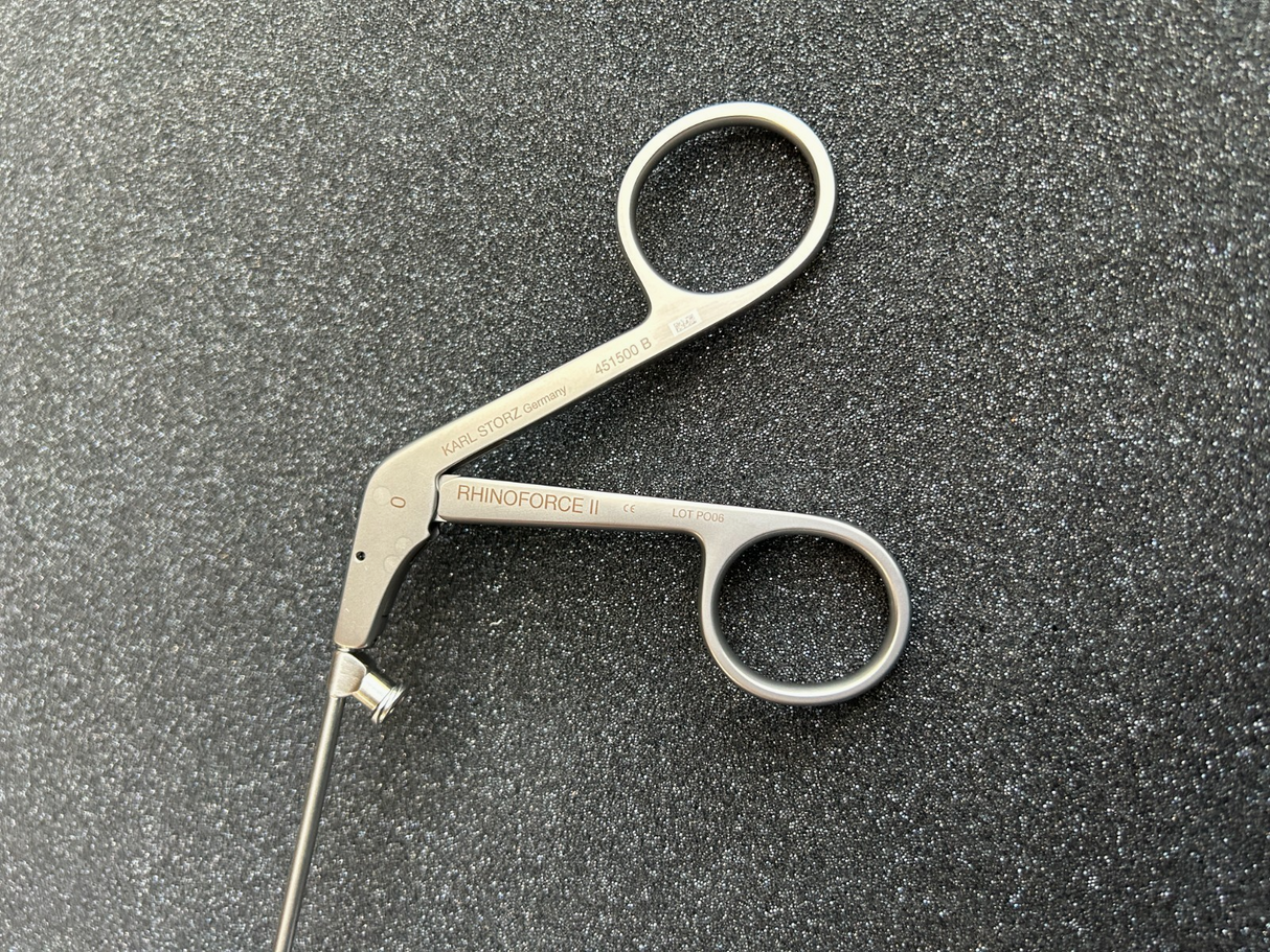 Karl Storz 451500 B RHINOFORCE II ENT Forceps, Size 0