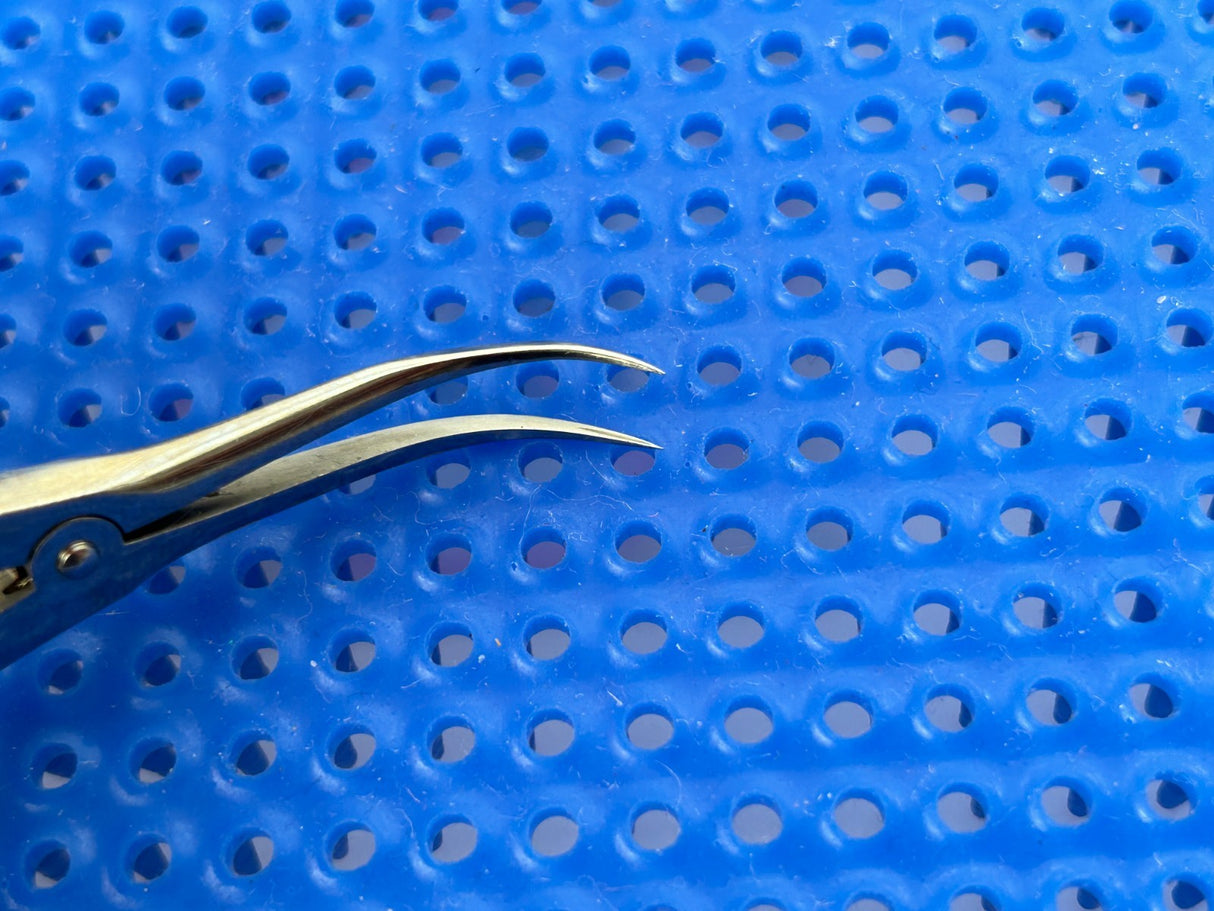 Karl STORZ Surgical E-2405 Castroviejo Marking Caliper, Curved, 86mm, 3.4"