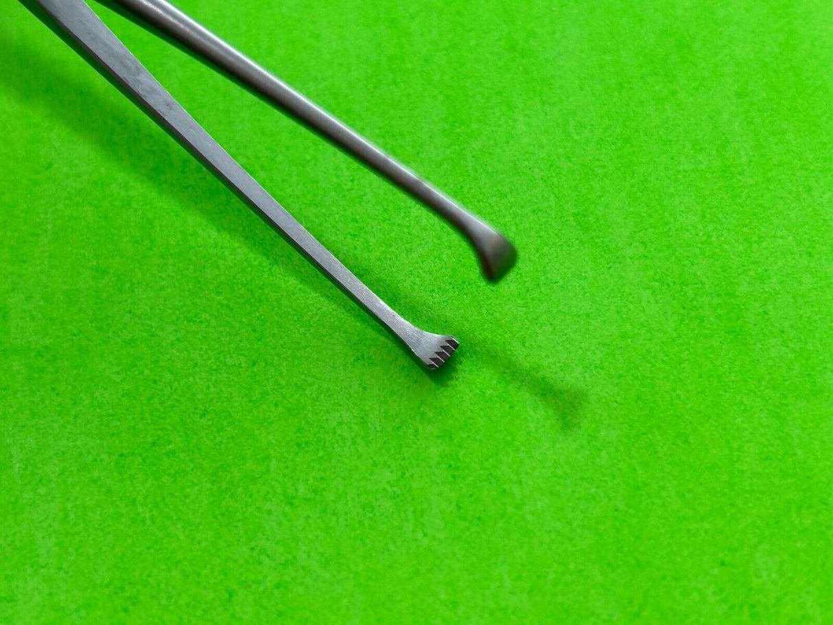 Aesculap Surgical Allis Tissue Forceps, 6" Straight 4x5 Teeth