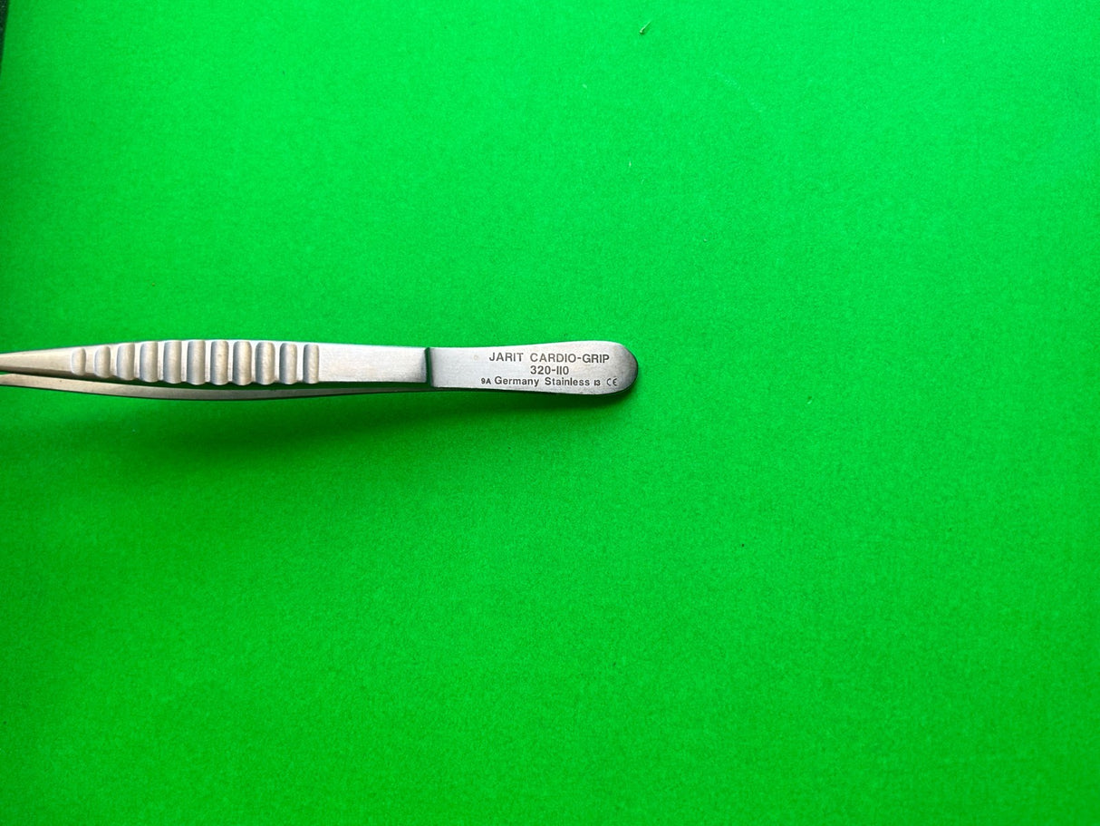 Jarit 320-110 Cardio-Grip DeBakey Forceps 6"