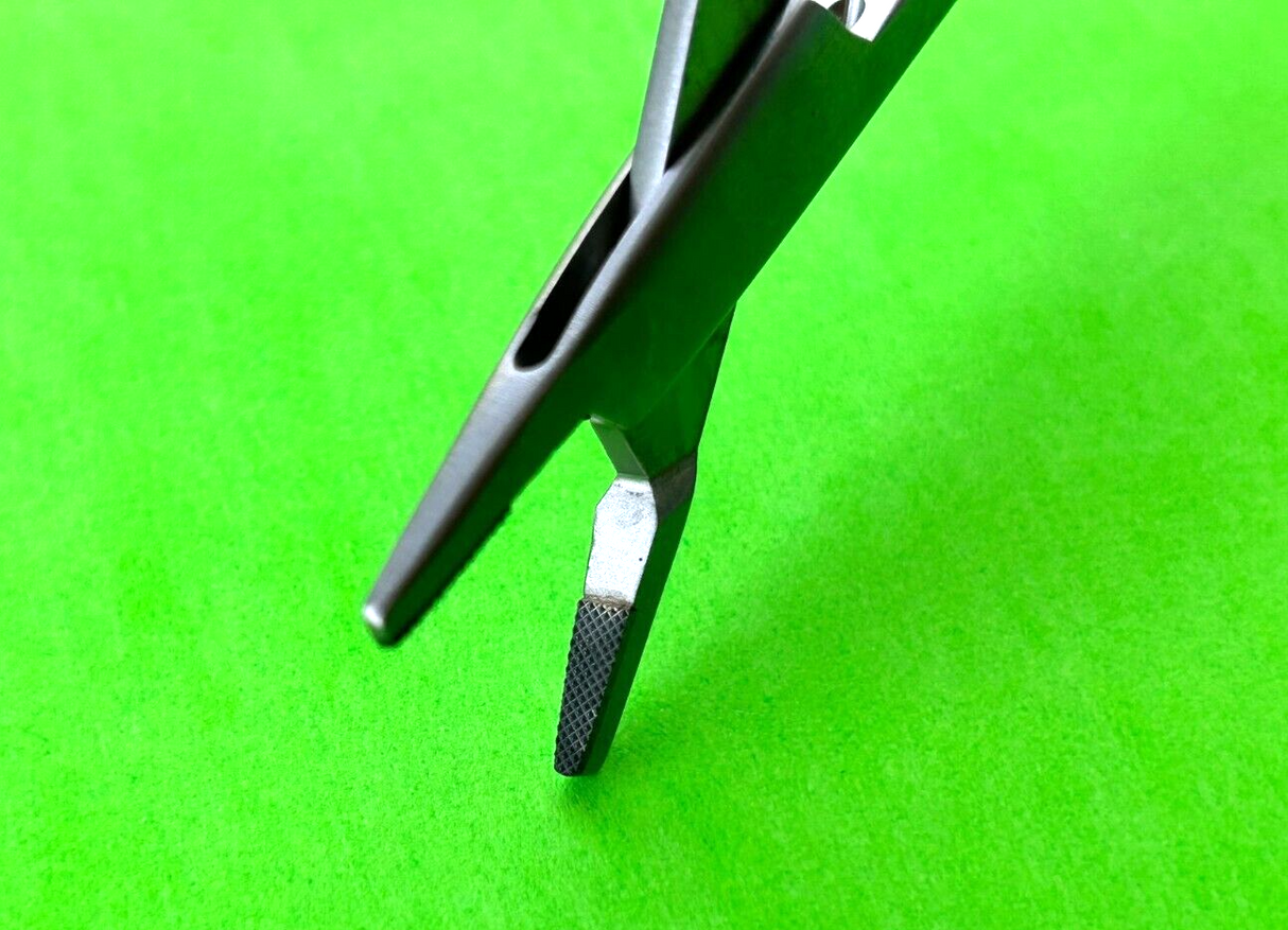 V.Mueller Surgical 11-3/4" TC Vital Crile-Wood Needle Holder, Str Jaw