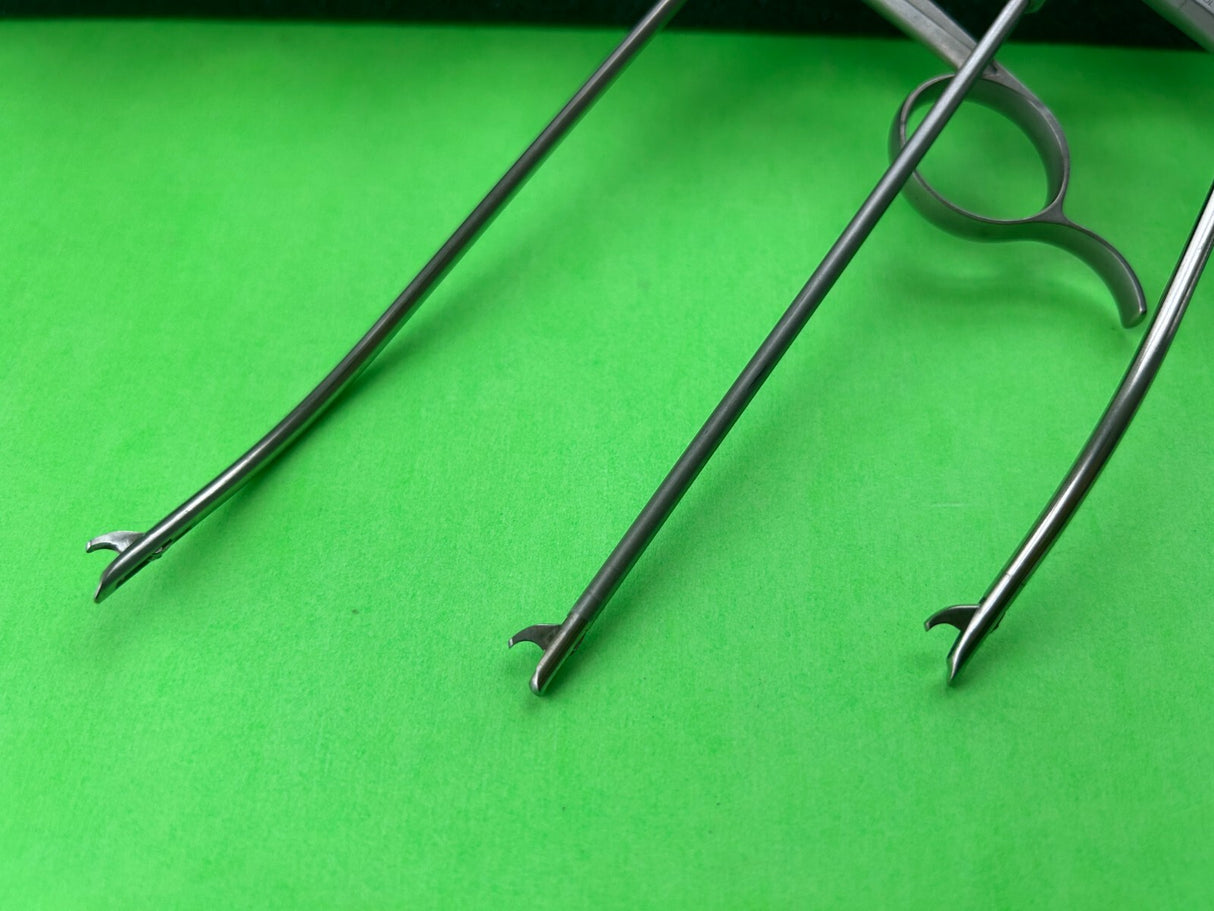 Conmed Linvatec Surgical Set of 3 SHUTT Concept Arthroscopy Forceps 3.4mm