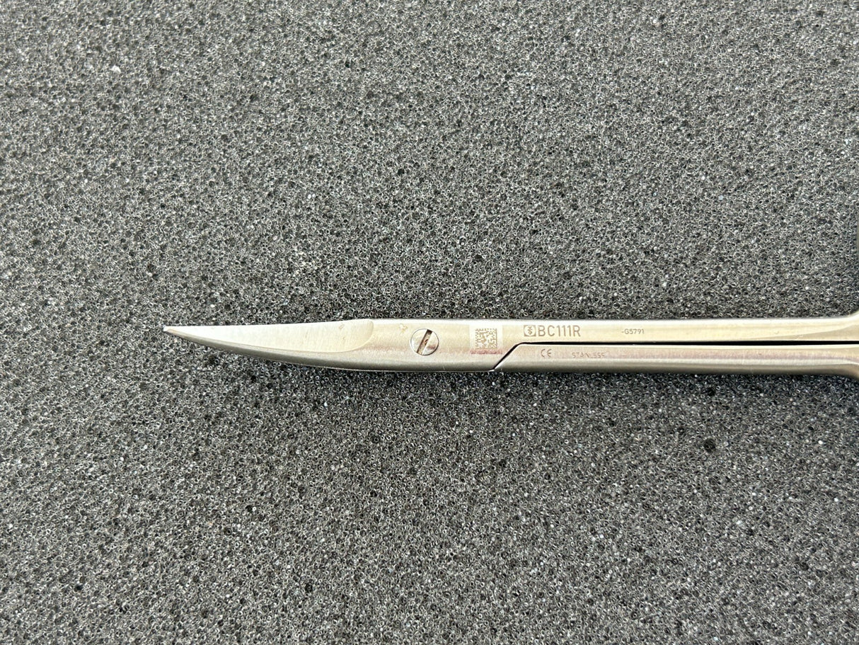 Aesculap BC111R - Iris Scissor Delicate Curved 4-1/2"