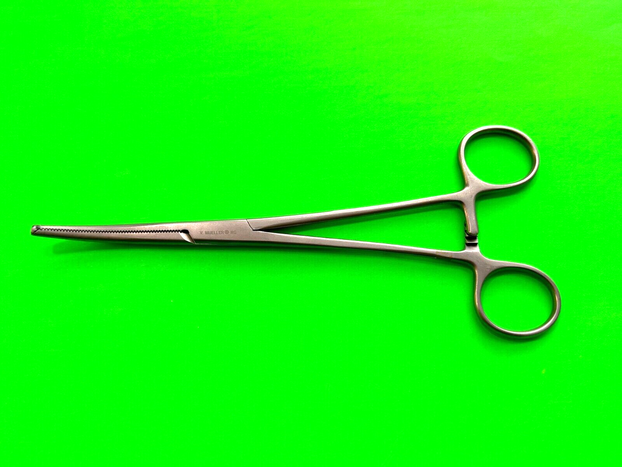 V.Mueller Surgical SU-2814 Ochsner Artery Forceps Curved 8"