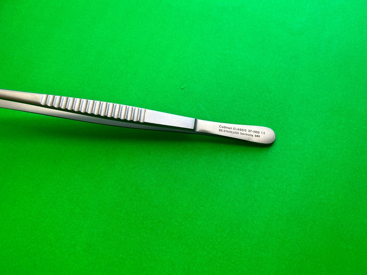 Codman 37-1002 DeBakey Thoracic Tissue Forceps, 9.5"