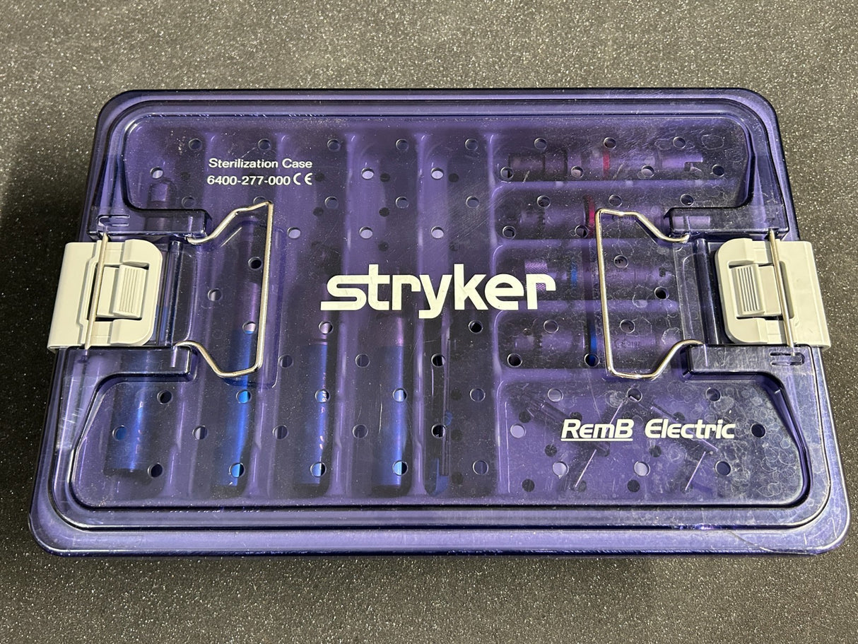 Stryker RemB Univeral Driver 15 Piece Electric Orthopedic Set Tested Video.