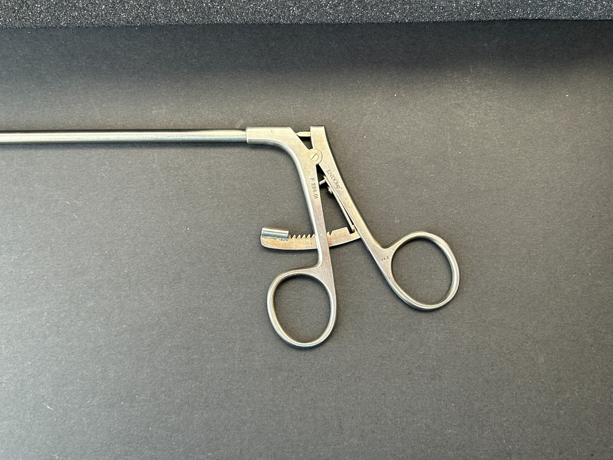 V.Mueller EndoLap F286.01 5mm x 34cm laparoscopic DeBakey grasping forceps
