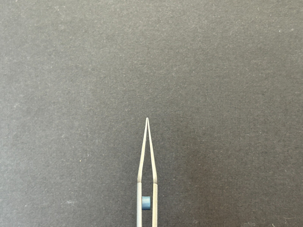 KATENA K8-7010 Jeweler Bipolar forceps 4'',straight, 0.4mm non-stick tip