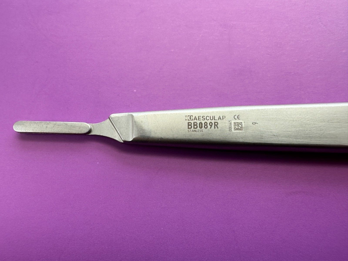 Aesculap BB089R Handle #9XL, F/ Blades nos. 18-36 5 3/4in
