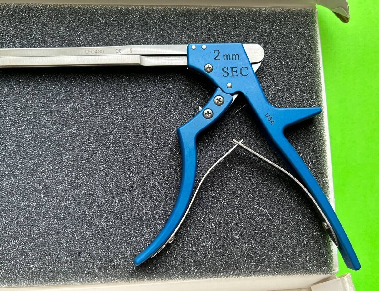 V.Mueller Surgical 90° 2mm Down Bite Kerrison Rongeur 12"