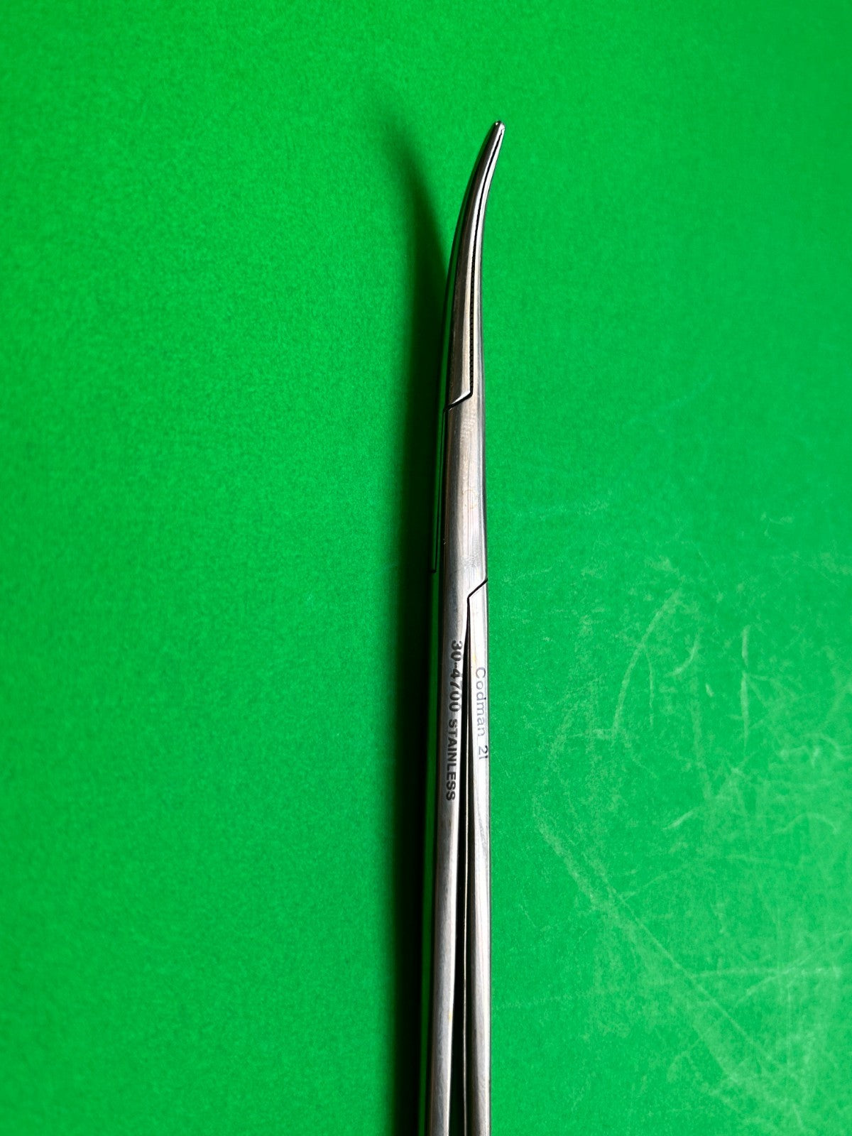 Codman 30-4700 Bridge Intestinal Forceps Curved 11"