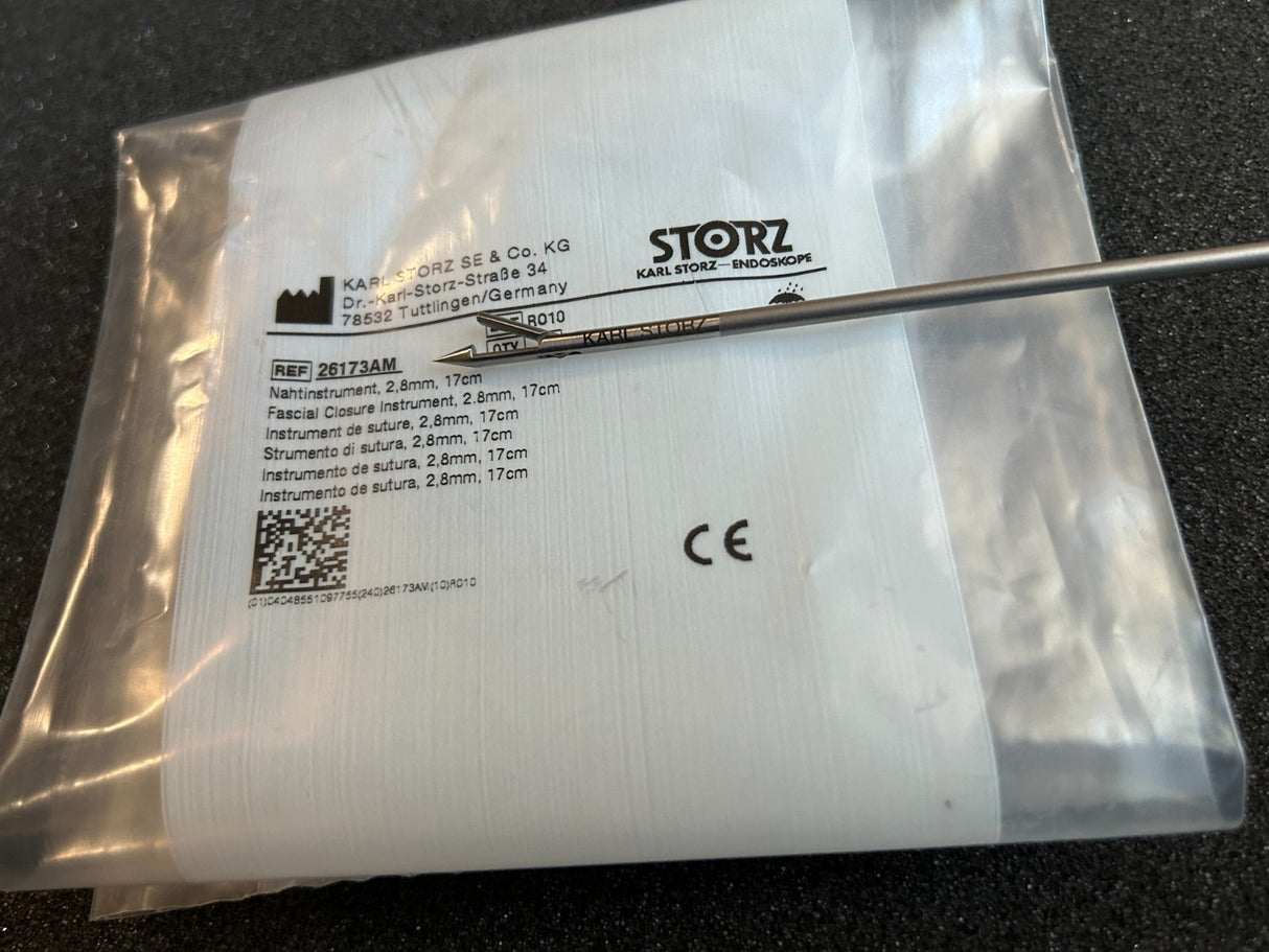 Karl Storz 26173AM Closure Instrument 2.8mm, 17cm Working Length