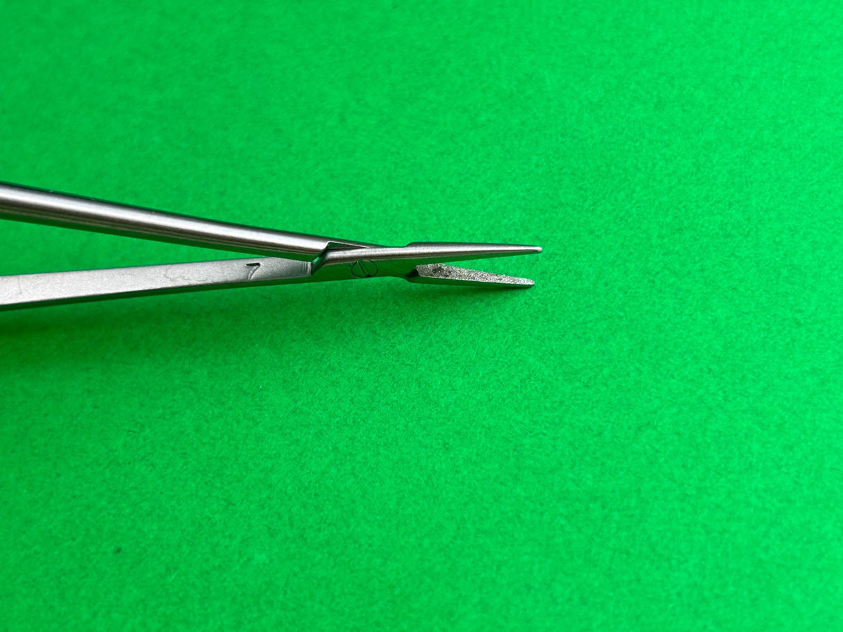 Scanlan 6006-128 9" Diamond Dust Jacobson Micro Needle Holder, Locking *GERMANY*