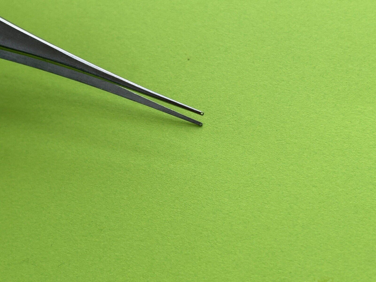 V.Mueller Surgical 7" Mills Thoracic Tissue Forceps, 0.5mm Wide Ring Tip Jaws