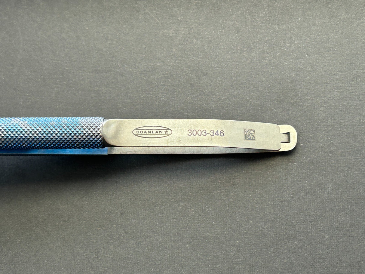 Scanlan 3003-346 Titanium Legacy Needle Holder, Straight DIAMOND DUST ™ Jaws 9"