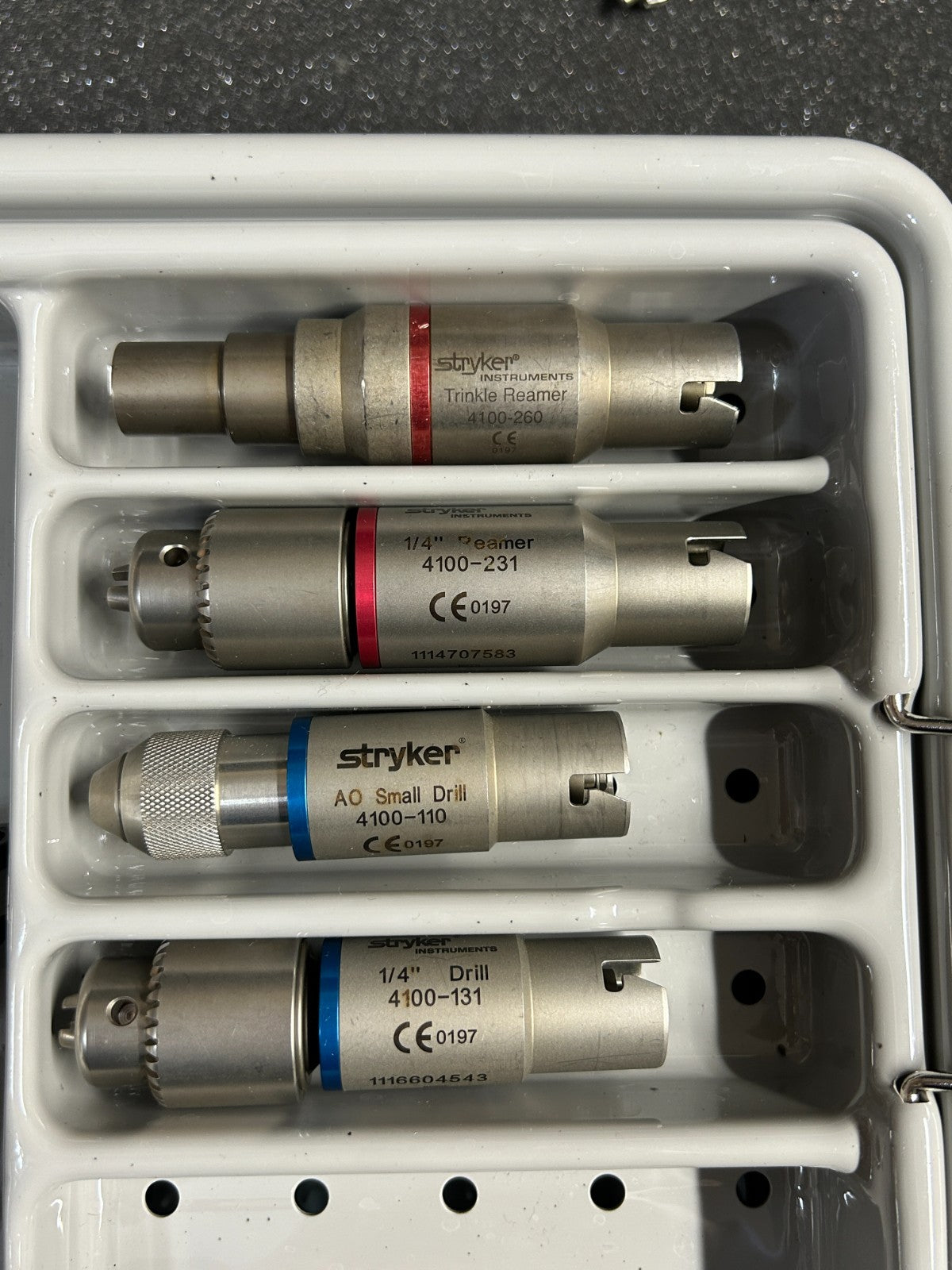 Stryker RemB Univeral Driver 15 Piece Electric Orthopedic Set Tested Video.