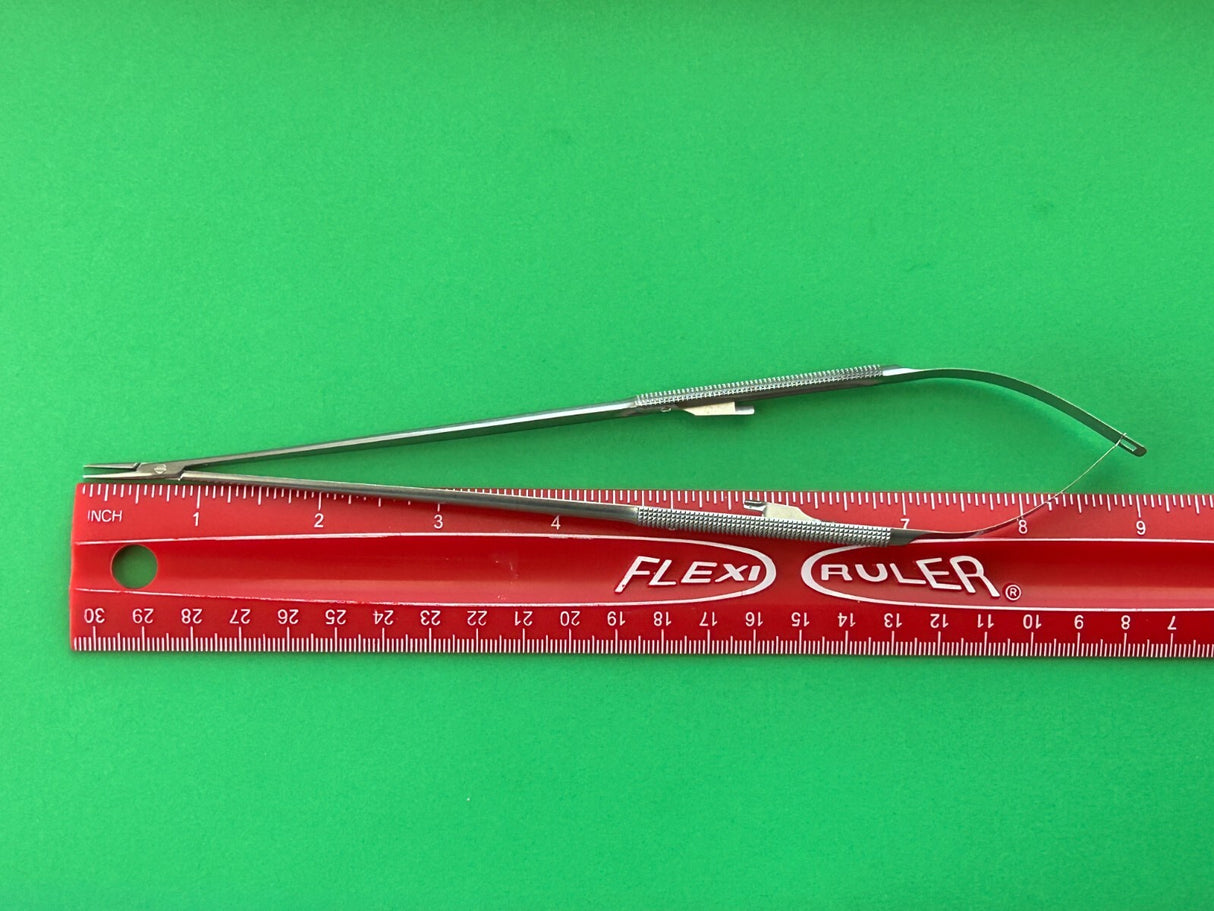 Scanlan Surgical 9" Diamond Dust Jacobson Micro Needle Holder, Straight