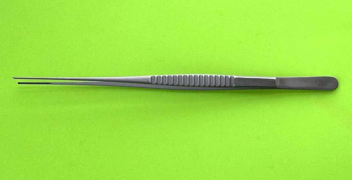 V.Mueller Surgical 9-1/2" DeBakey Tissue Forceps, 1.5mm Tip