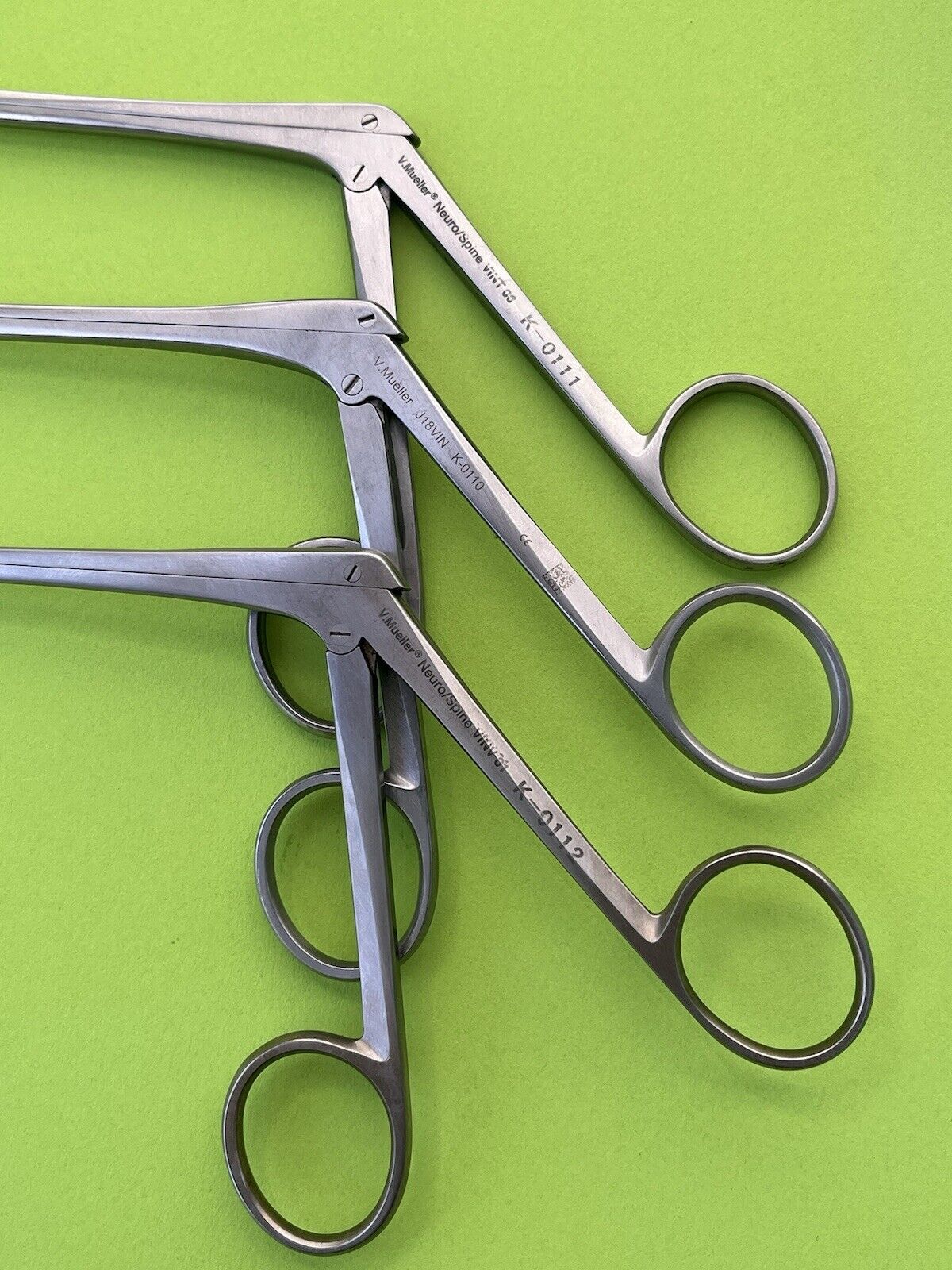 V.Mueller Surgical Set of 3 Rongeurs