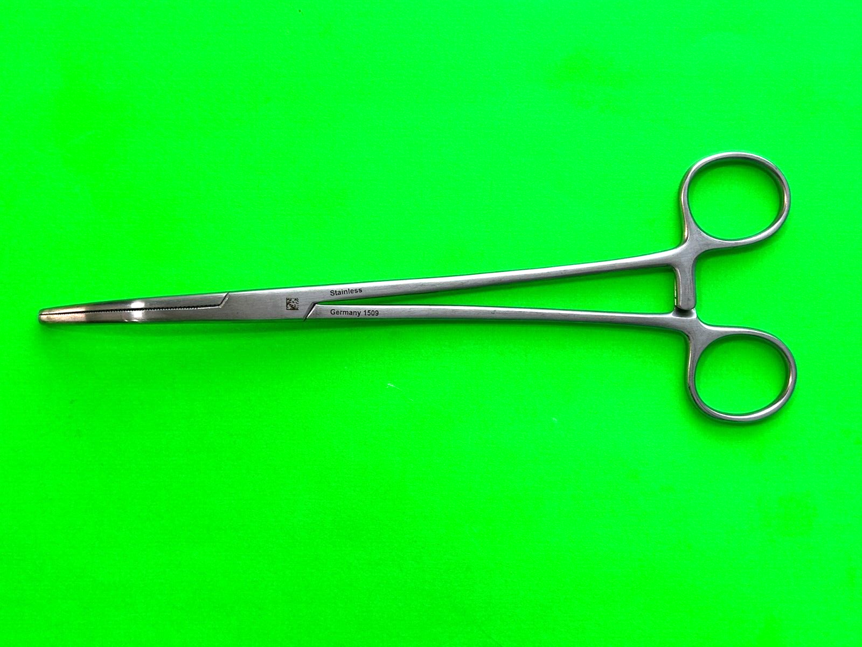 Symmetry Surgical 16-3921 Buie Pile Clamp, Curved 22cm