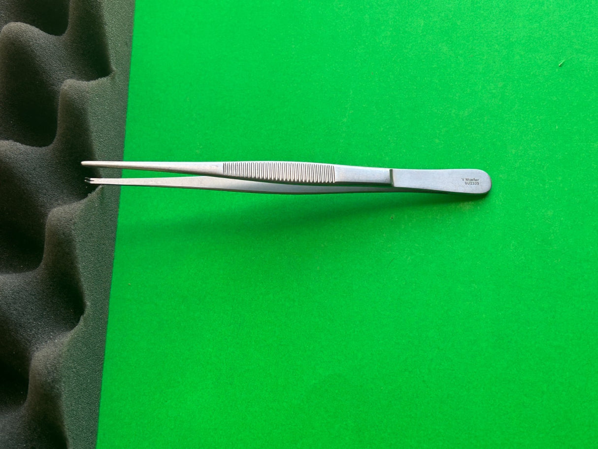 V.Mueller SU2333 Tissue Forceps, 1x2 Teeth 6"