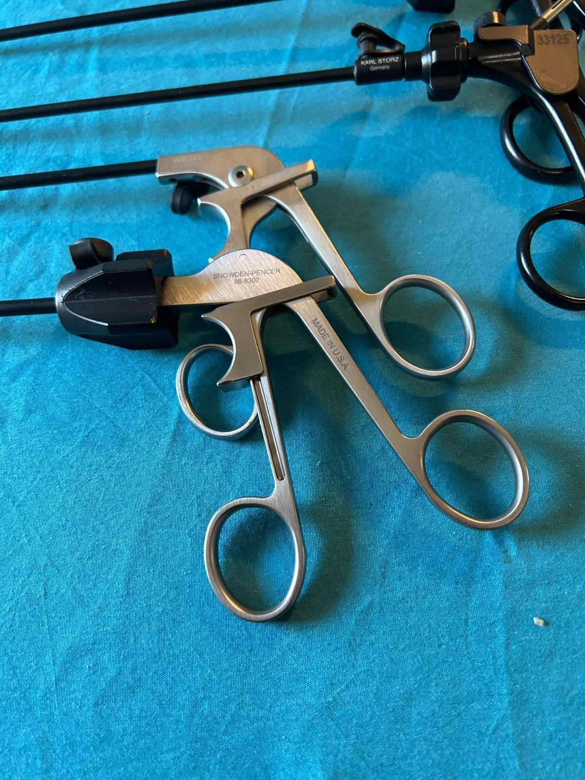 Laparoscopy Most Popular Set 5mm Karl Storz V.Mueller Jarit Set Of 12 (Set D)