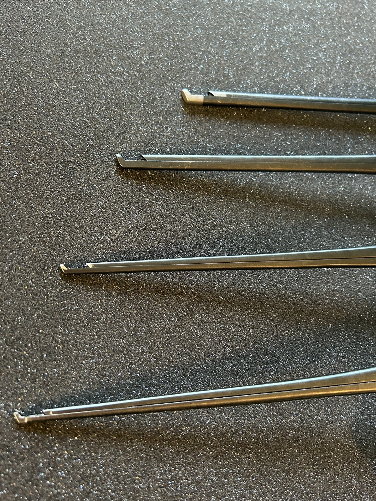 Set of 9 Aesculap & Medtronic Kerrison Rongeur/Punch 40° 1mm-5mm Spine/Neuro