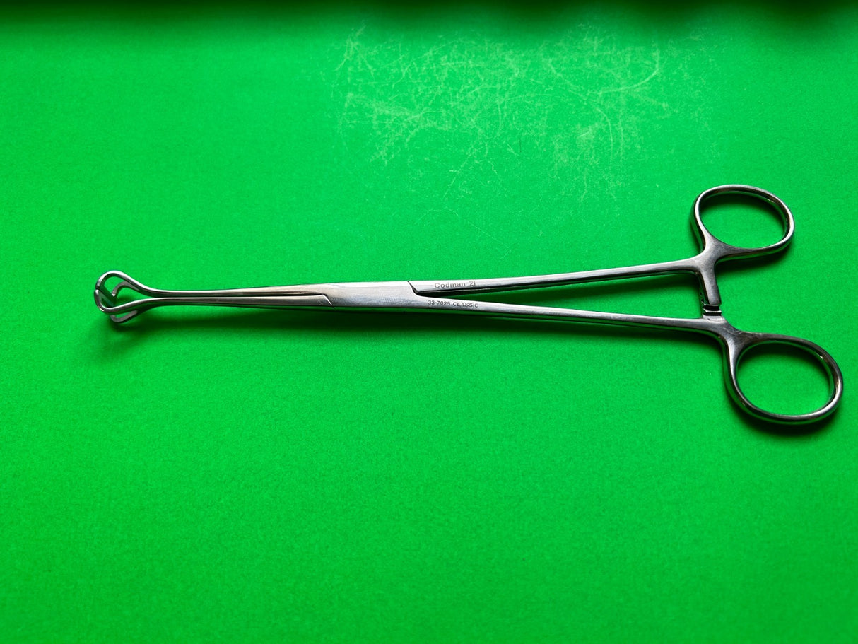 Codman 33-7025 Babock Classic Tissue Forceps 7-3/4''