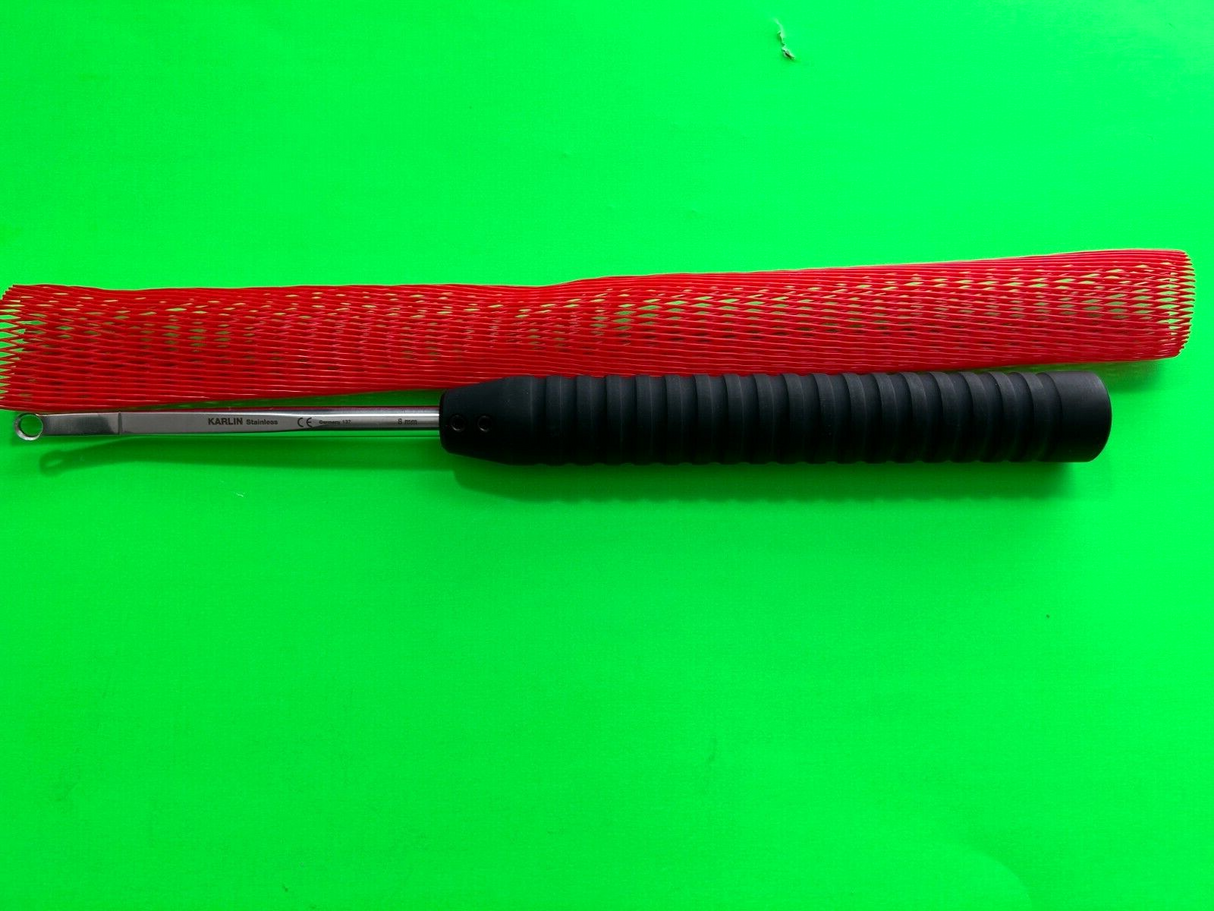 Symmetry Surgical 46-3405 Magnum Ring Curette 8mm Tip Angled