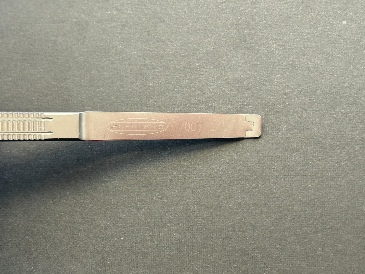 Scanlan 7007-140 Jacobson Micro Scissors. Straight Fine, Sharp Tips. 45º