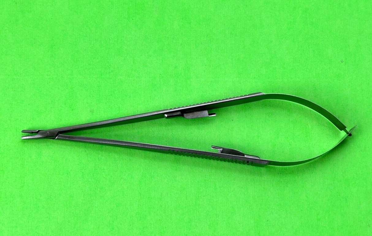 V.Mueller Surgical 7-1/4" TC Vital Micro Needle Holder Straight, Locking